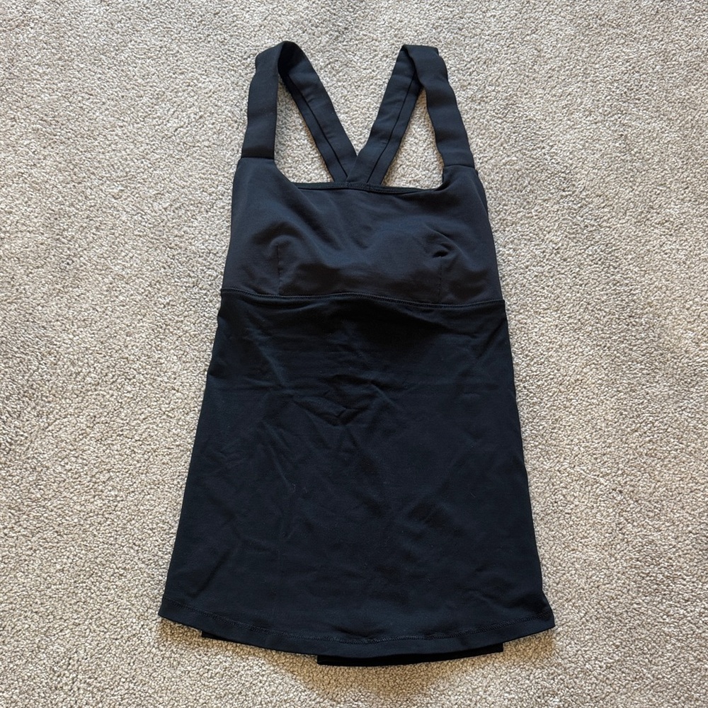 lululemon athletica Black Tank Top